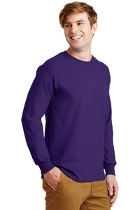 G2400 - Gildan - Ultra Cotton 100% Cotton Long Sleeve T-Shirt.  G2400