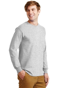 G2400 - Gildan - Ultra Cotton 100% Cotton Long Sleeve T-Shirt.  G2400