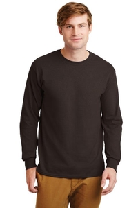 G2400 - Gildan - Ultra Cotton 100% Cotton Long Sleeve T-Shirt.  G2400