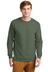 G2400 - Gildan - Ultra Cotton 100% Cotton Long Sleeve T-Shirt.  G2400