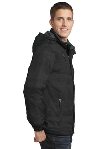 J320 - Port Authority Brushstroke Print Insulated Jacket