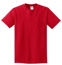 2300 - Gildan - Ultra Cotton 100% Cotton T-Shirt with Pocket.  2300