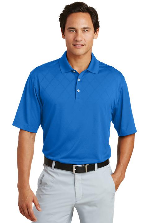 349899 - Nike Golf - Dri-FIT Cross-Over Texture Polo.  349899