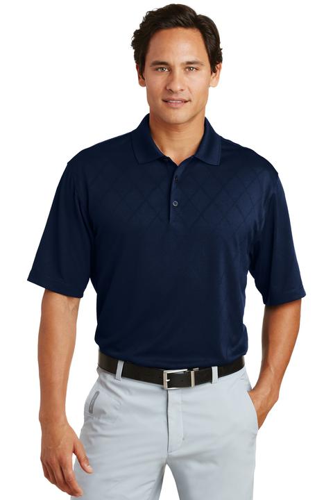 349899 - Nike Golf - Dri-FIT Cross-Over Texture Polo.  349899