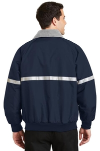 J754R - Port Authority Challenger Jacket with Reflective Taping.  J754R