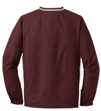 JST62 - Sport-Tek Tipped V-Neck Raglan Wind Shirt