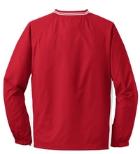 JST62 - Sport-Tek Tipped V-Neck Raglan Wind Shirt