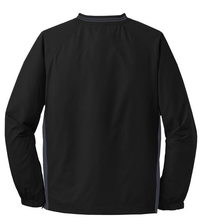 JST62 - Sport-Tek Tipped V-Neck Raglan Wind Shirt