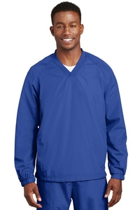 JST72 - Sport-Tek V-Neck Raglan Wind Shirt