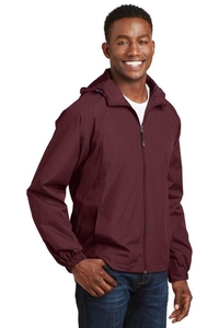 JST73 - Sport-Tek Hooded Raglan Jacket