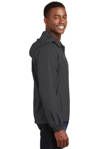 JST73 - Sport-Tek Hooded Raglan Jacket