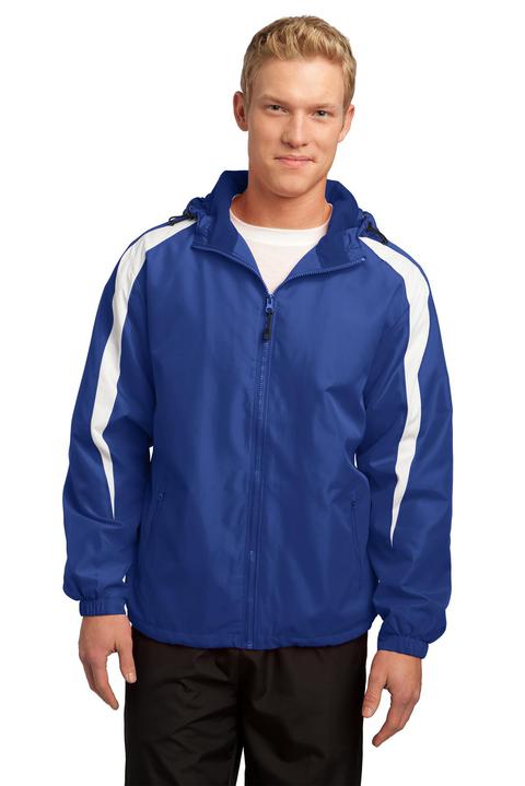 JST81 - Sport-Tek Fleece-Lined Colorblock Jacket