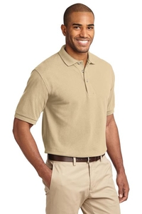 K420 - Port Authority Heavyweight Cotton Pique Polo.  K420