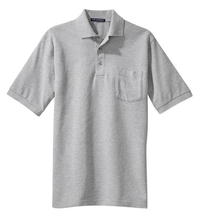 K420P - Port Authority Heavyweight Cotton Pique Polo with Pocket.  K420P
