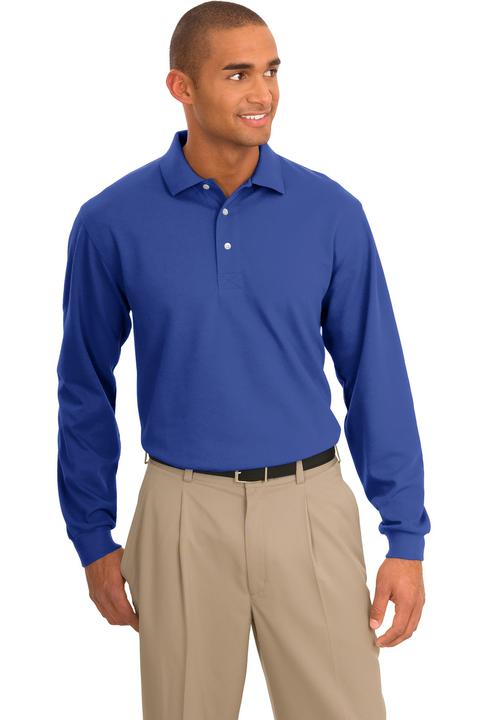 K455LS - Port Authority Rapid Dry Long Sleeve Polo