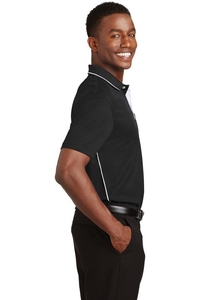 K467 - Sport-Tek Dri-Mesh Polo with Tipped Collar and Piping.  K467