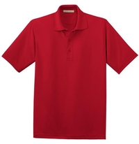 K497 - Port Authority Poly-Charcoal Blend Pique Polo