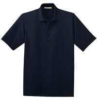 K497 - Port Authority Poly-Charcoal Blend Pique Polo