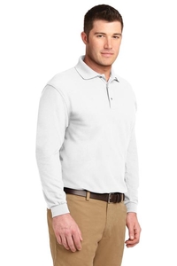 K500LS - Port Authority Silk Touch Long Sleeve Polo.  K500LS