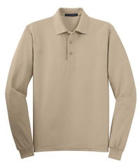 K500LS - Port Authority Silk Touch Long Sleeve Polo.  K500LS