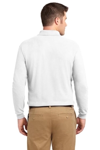 K500LS - Port Authority Silk Touch Long Sleeve Polo.  K500LS