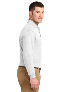 K500LS - Port Authority Silk Touch Long Sleeve Polo.  K500LS