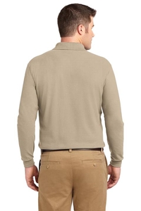 K500LS - Port Authority Silk Touch Long Sleeve Polo.  K500LS