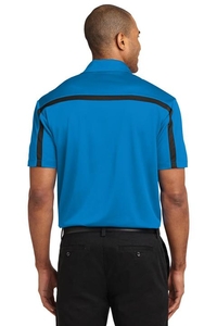 K547 - Port Authority Silk Touch Performance Colorblock Stripe Polo