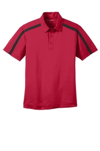 K547 - Port Authority Silk Touch Performance Colorblock Stripe Polo