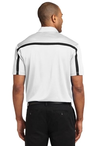 K547 - Port Authority Silk Touch Performance Colorblock Stripe Polo