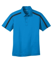 K547 - Port Authority Silk Touch Performance Colorblock Stripe Polo