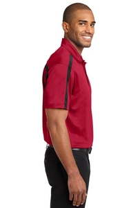 K547 - Port Authority Silk Touch Performance Colorblock Stripe Polo