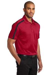 K547 - Port Authority Silk Touch Performance Colorblock Stripe Polo