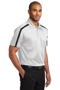 K547 - Port Authority Silk Touch Performance Colorblock Stripe Polo