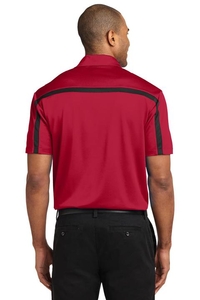 K547 - Port Authority Silk Touch Performance Colorblock Stripe Polo