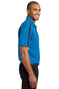 K547 - Port Authority Silk Touch Performance Colorblock Stripe Polo