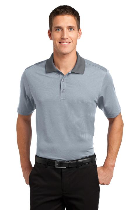 K558 - Port Authority Fine Stripe Performance Polo