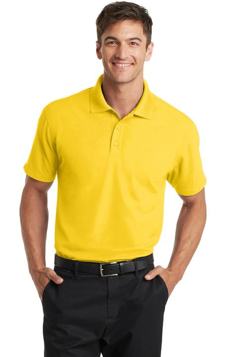 K572 - Port Authority Dry Zone Grid Polo