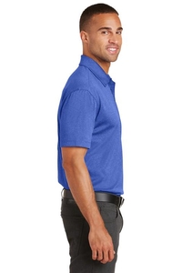 K576 - Port Authority Trace Heather Polo