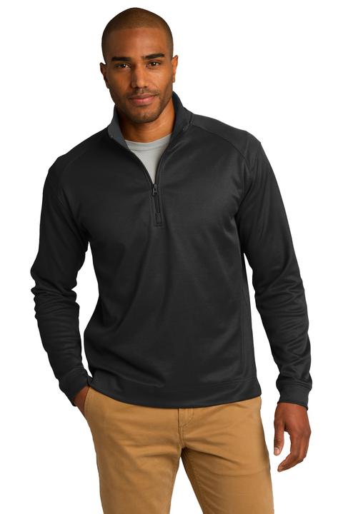 K805 - Port Authority Vertical Texture 1/4-Zip Pullover