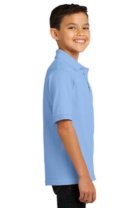 KP55Y - Port & Company Youth Core Blend Jersey Knit Polo