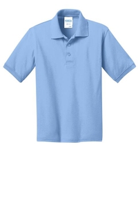 KP55Y - Port & Company Youth Core Blend Jersey Knit Polo