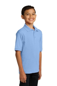 KP55Y - Port & Company Youth Core Blend Jersey Knit Polo