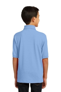 KP55Y - Port & Company Youth Core Blend Jersey Knit Polo