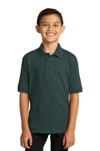 KP55Y - Port & Company Youth Core Blend Jersey Knit Polo