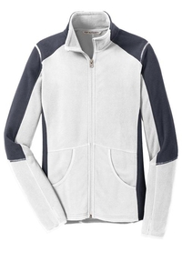 L230 - Port Authority Ladies Colorblock Microfleece Jacket