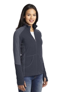 L230 - Port Authority Ladies Colorblock Microfleece Jacket