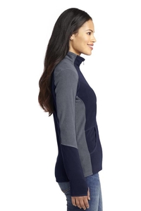 L230 - Port Authority Ladies Colorblock Microfleece Jacket