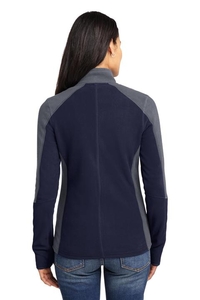 L230 - Port Authority Ladies Colorblock Microfleece Jacket