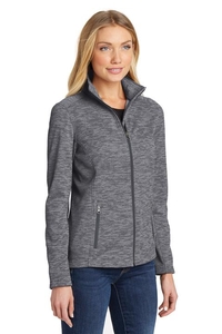 L231 - Port Authority Ladies Digi Stripe Fleece Jacket